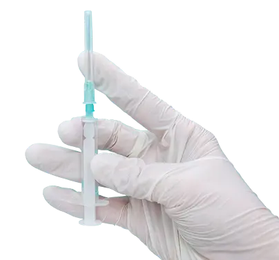 Vaccination with hand